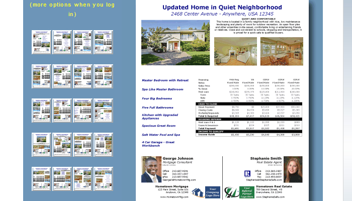Mortgage flyers templates free templates