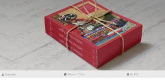 5 Book Cover Template Indesign