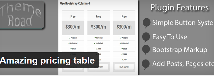 Amazing Pricing Table