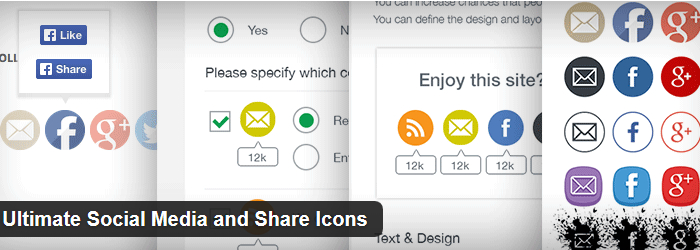 Ultimate Social Media and Share Icons