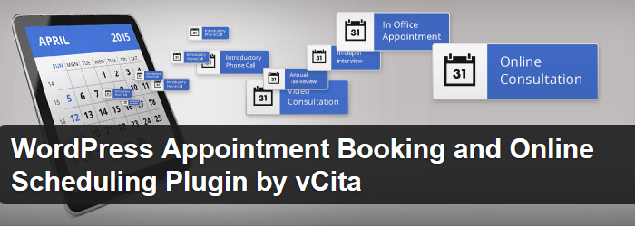 WordPress Appointment Booking and Online Scheduling Plugin by vCita