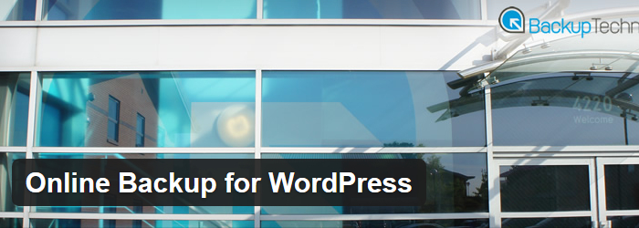 Online Backup for WordPress