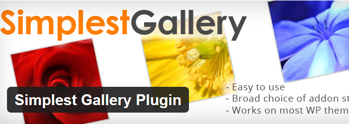 Simplest Gallery Plug-in