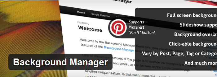 Background Manager